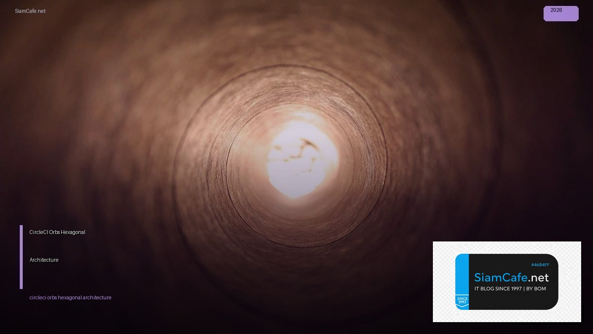 CircleCI Orbs Hexagonal Architecture — คู่มือฉบับสมบูรณ์ 2026 | SiamCafe Blog