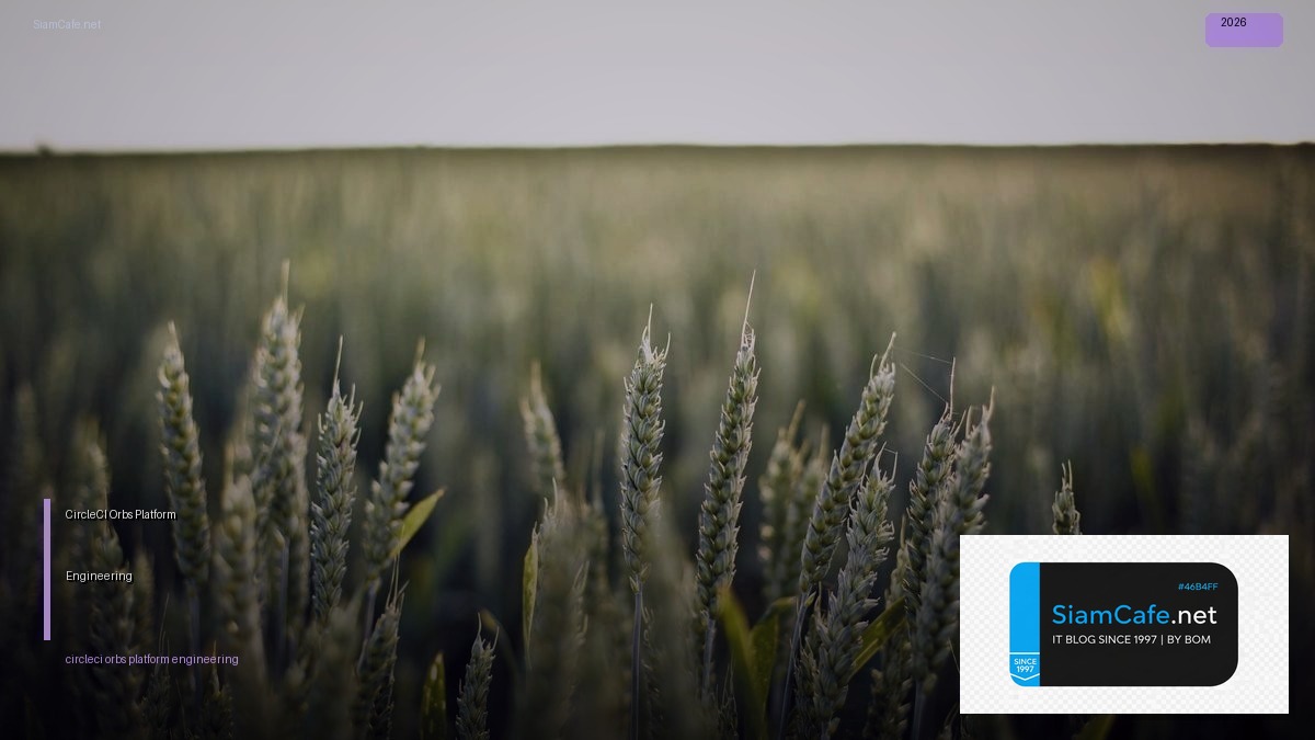 circleci orbs platform engineering