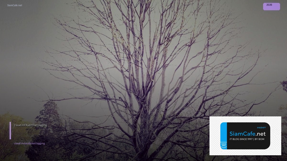 cloud init audit trail logging