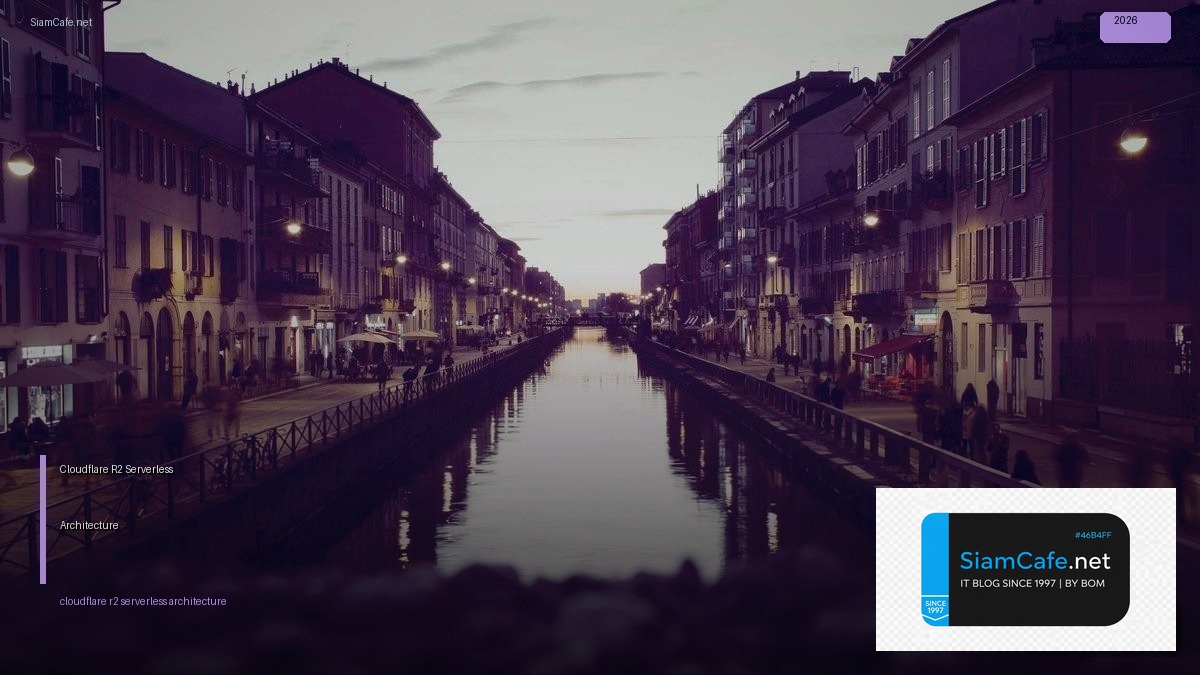 cloudflare r2 serverless architecture