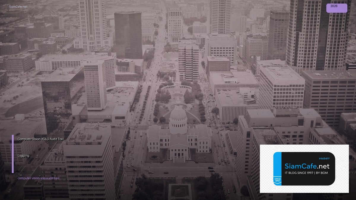 computer vision yolo audit trail logging