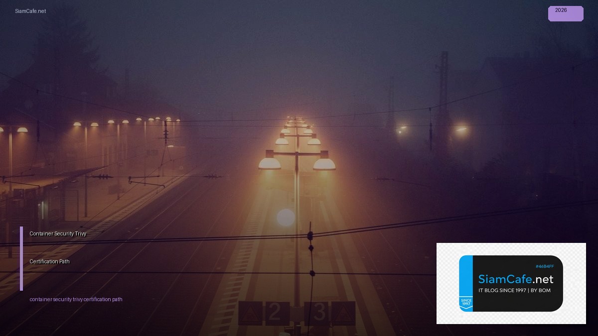 container security trivy certification path