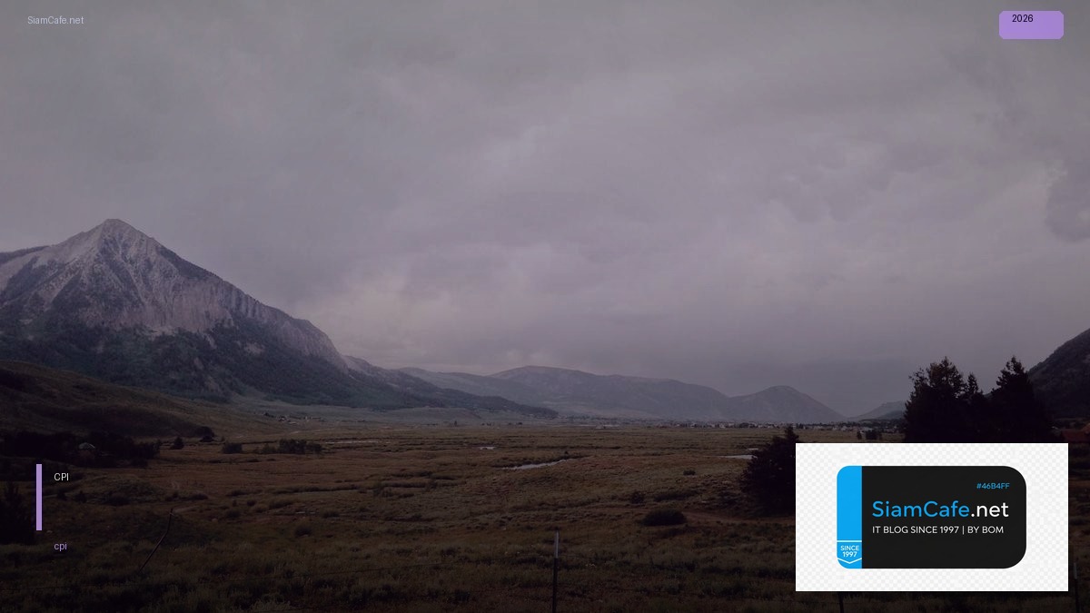 CPI คอทจรต | SiamCafe Blog