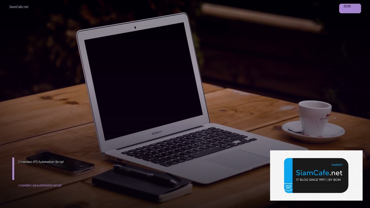 Crowdsec IPS Automation Script | SiamCafe Blog