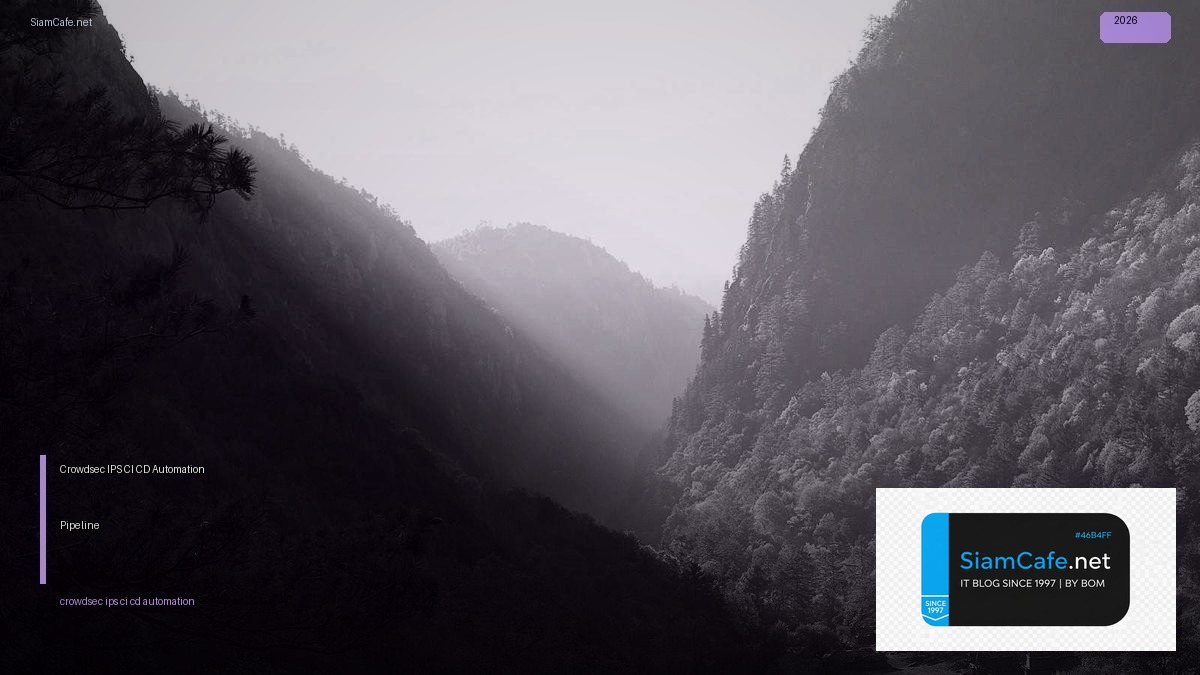 crowdsec ips ci cd automation pipeline