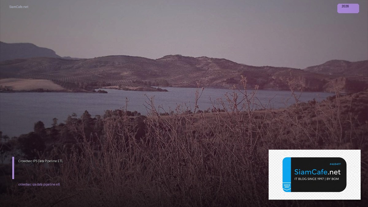 Crowdsec IPS Data Pipeline ETL | SiamCafe Blog