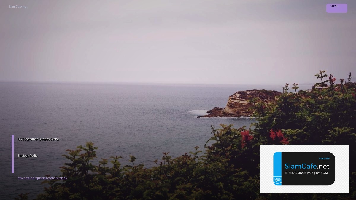 css container queries cache strategy redis