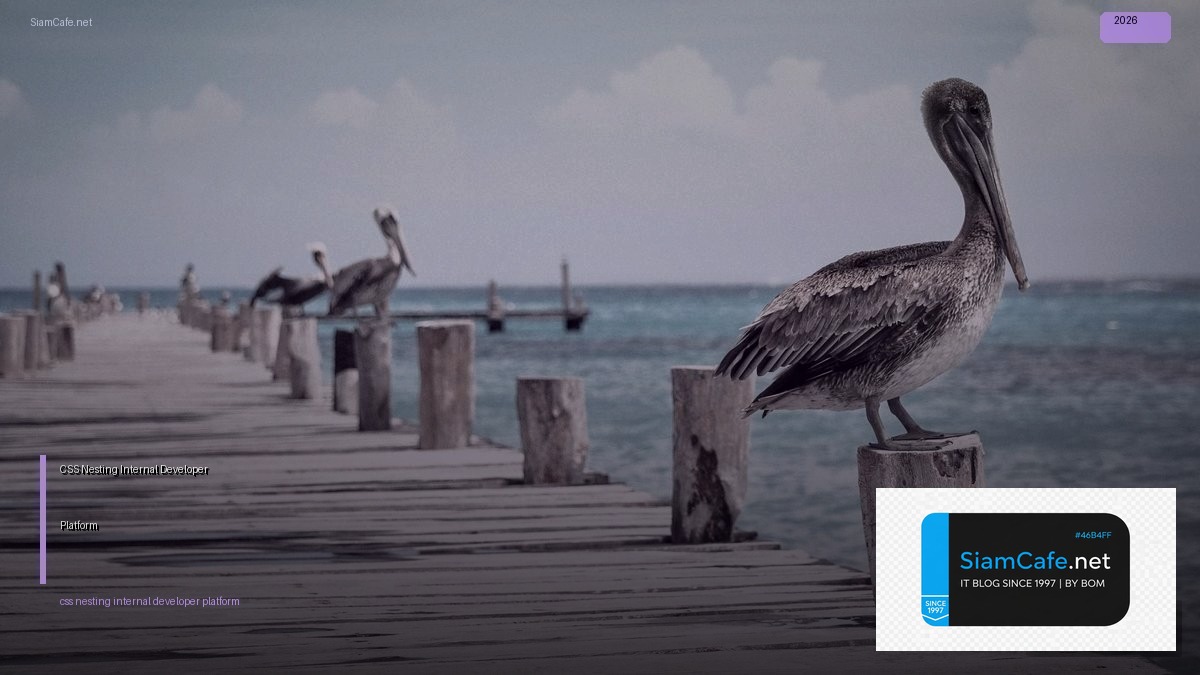 css nesting internal developer platform