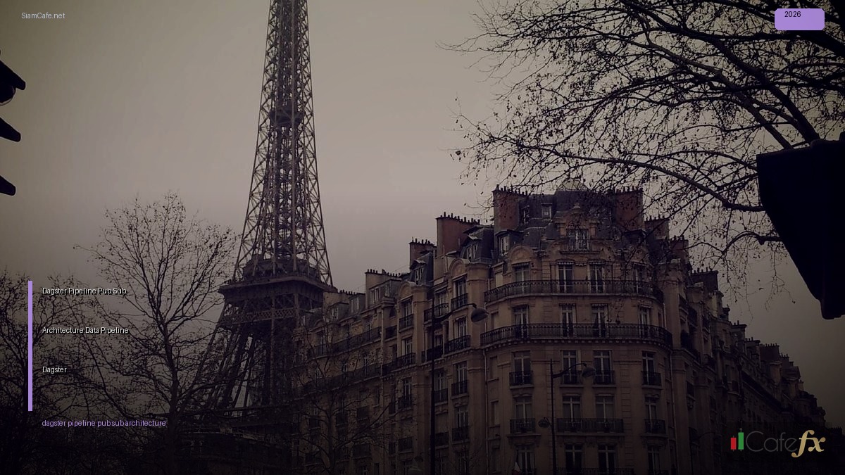 Dagster Pipeline Pub Sub Architecture — สร้าง Data Pipeline ด้วย Dagster + Pub/Sub | SiamCafe Blog