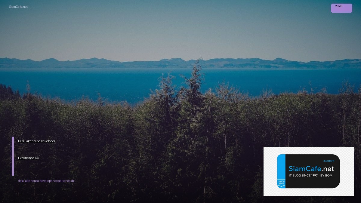 data lakehouse developer experience dx