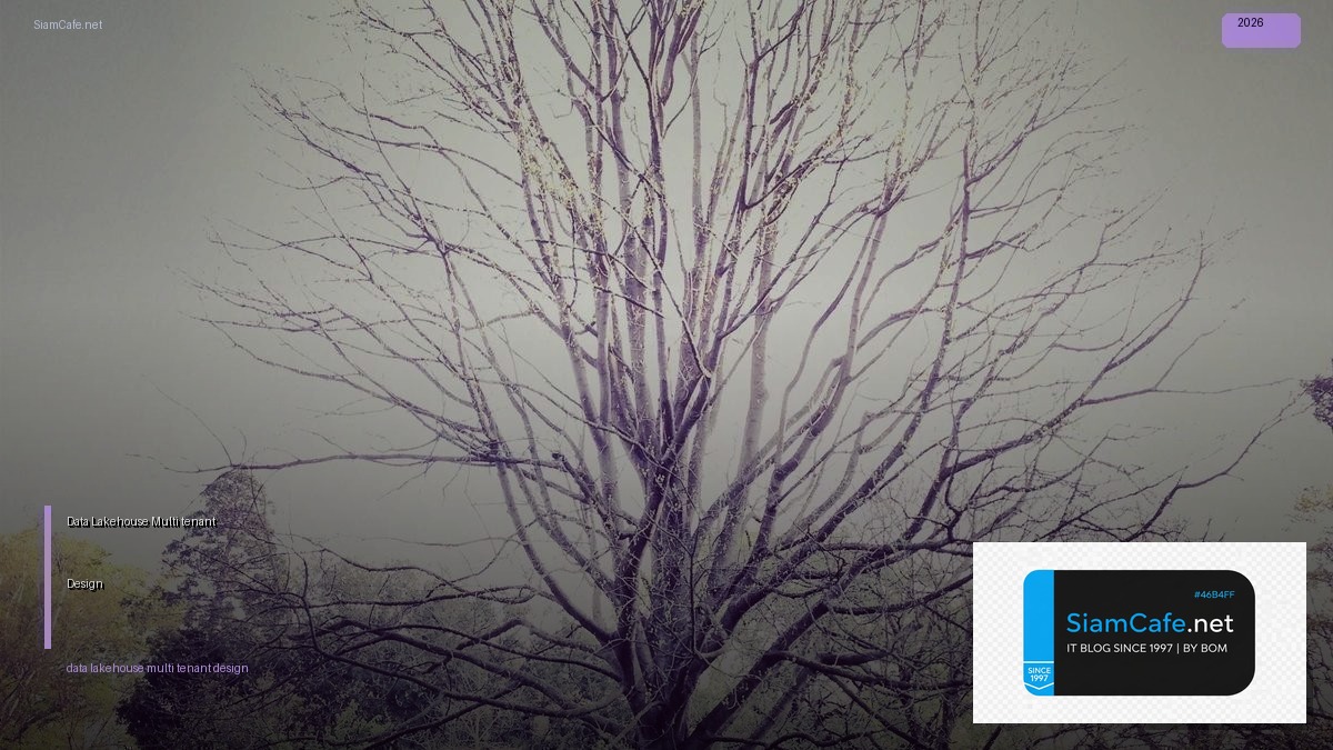 Data Lakehouse Multi-tenant Design | SiamCafe Blog