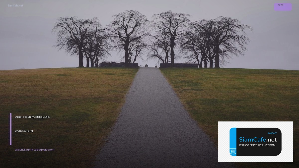 databricks unity catalog cqrs event sourcing