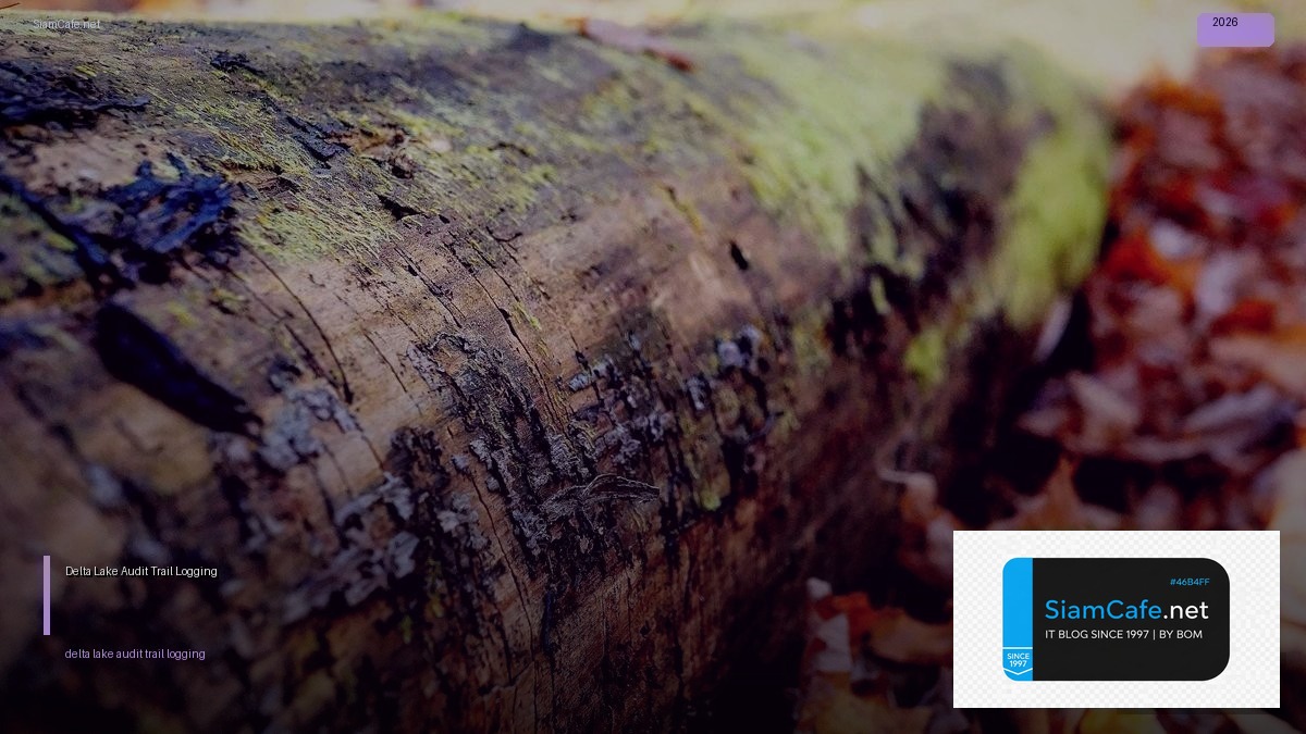 delta lake audit trail logging