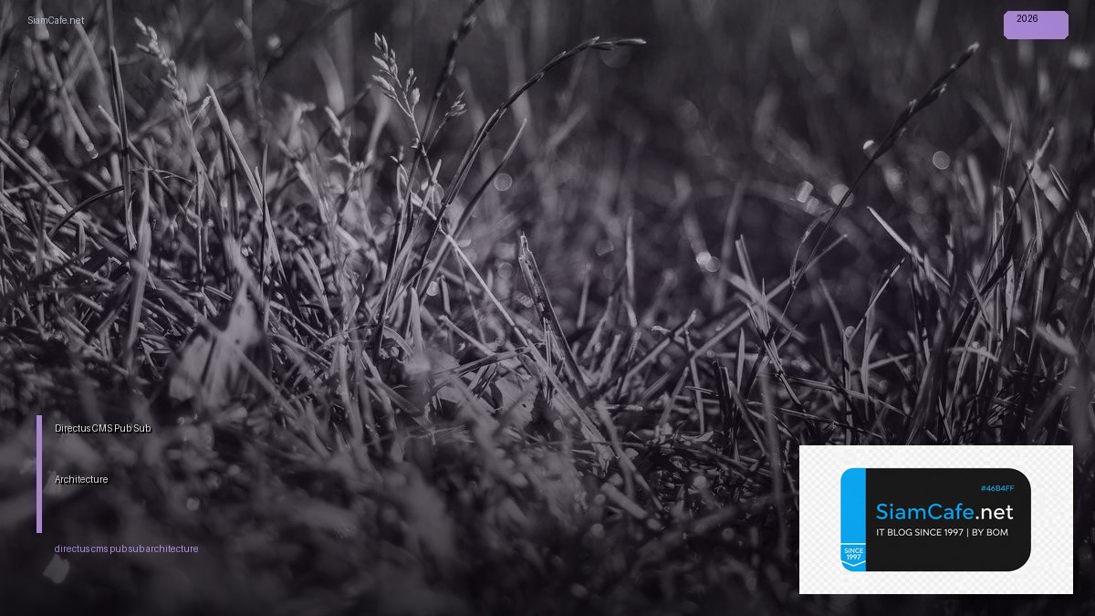 Directus CMS Pub Sub Architecture | SiamCafe Blog