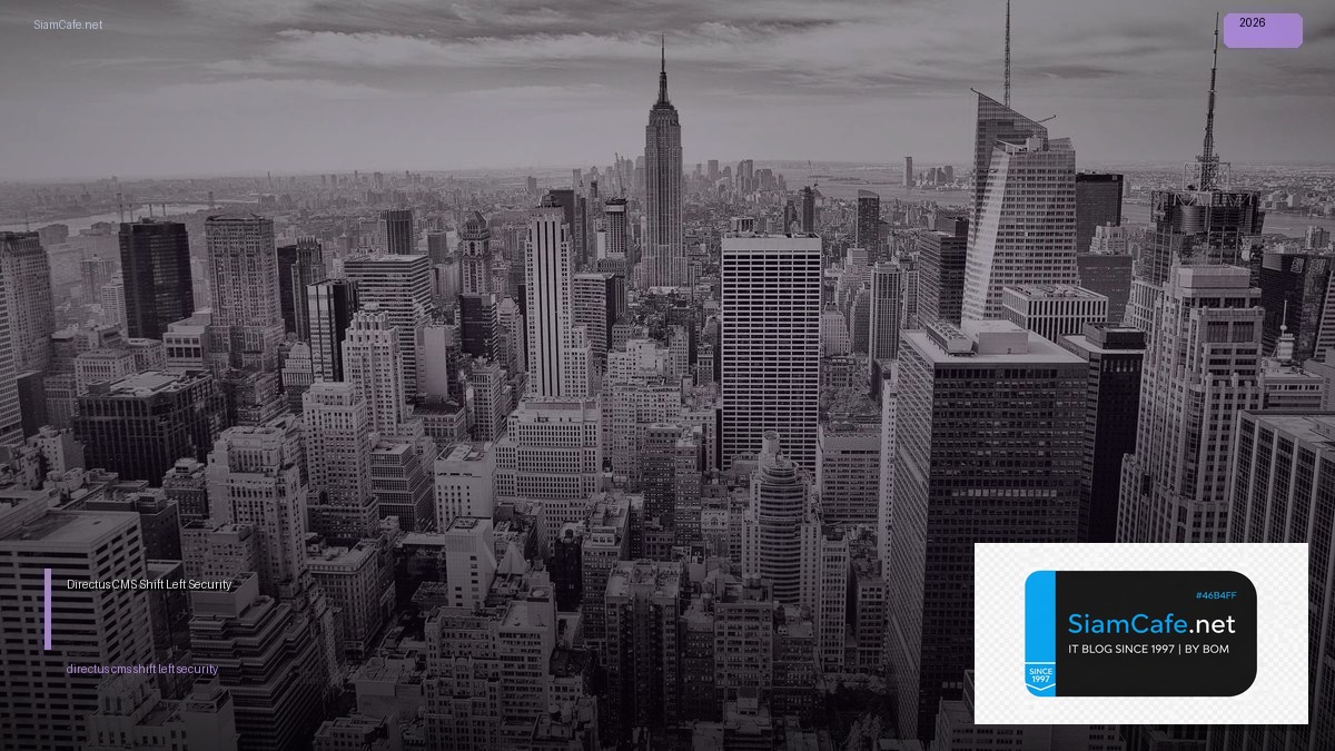 Directus CMS Shift Left Security | SiamCafe Blog