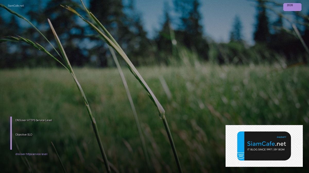 dns over https service level objective slo