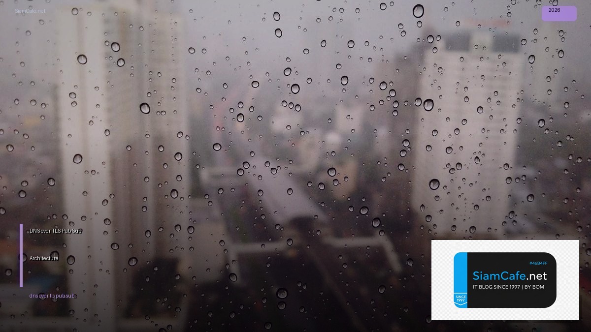 dns over tls pub sub architecture