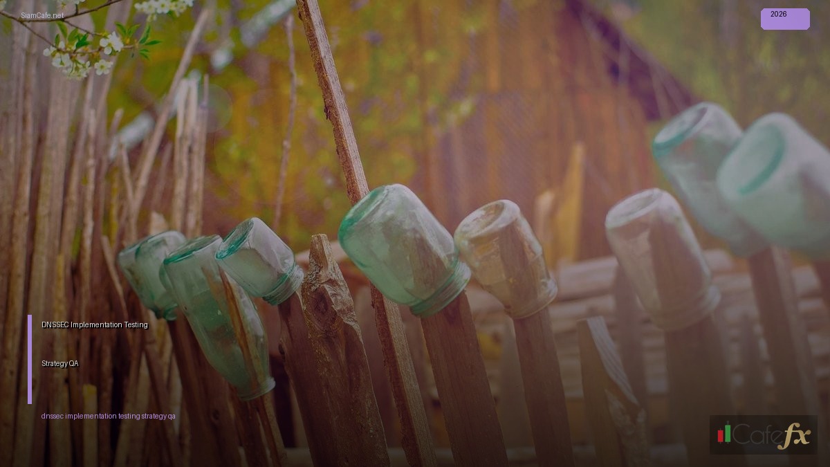 DNSSEC Implementation Testing Strategy QA — คู่มือฉบับสมบูรณ์ 2026 | SiamCafe Blog