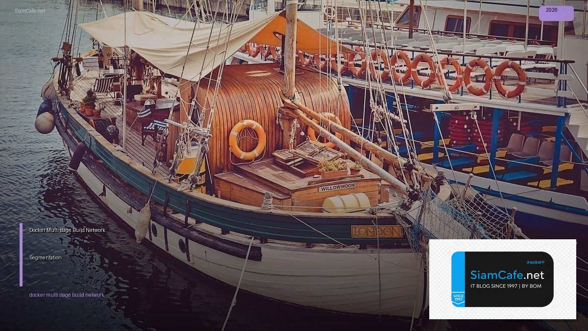 docker multi stage build network segmentation