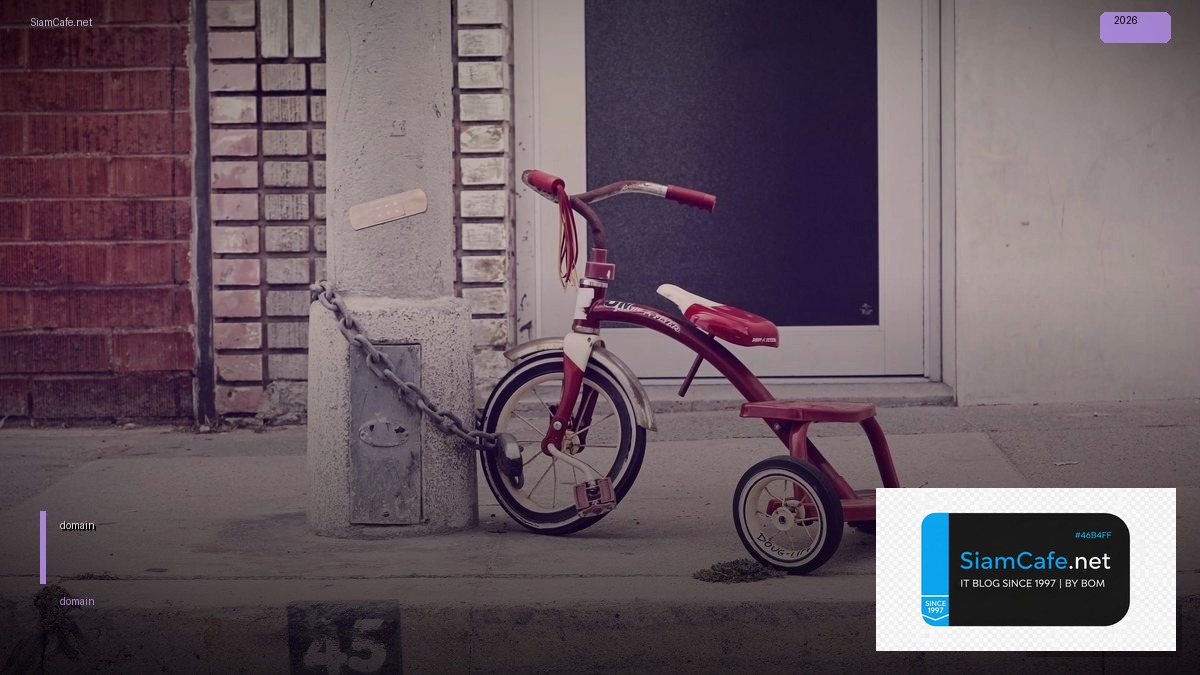domain คืออะไร | SiamCafe Blog