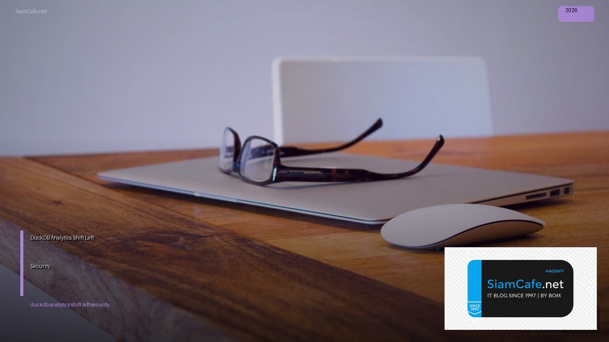 duckdb analytics shift left security