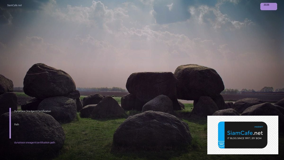 dynatrace oneagent certification path