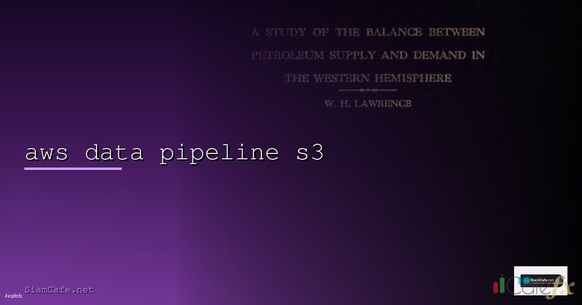 eBPF Networking Data Pipeline ETL — คู่มือฉบับสมบูรณ์ 2026 | SiamCafe Blog