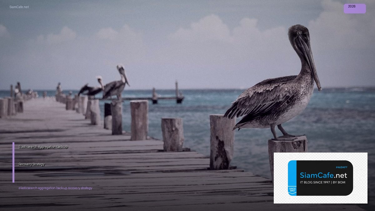 elasticsearch aggregation backup recovery strategy