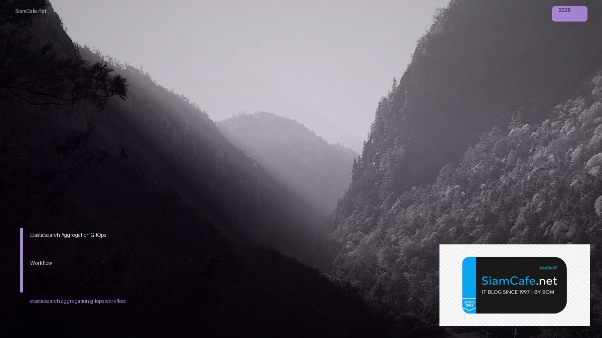 elasticsearch aggregation gitops workflow