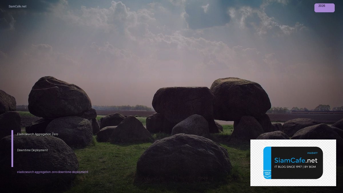 Elasticsearch Aggregation Zero Downtime Deployment — คู่มือฉบับสมบูรณ์ 2026 | SiamCafe Blog