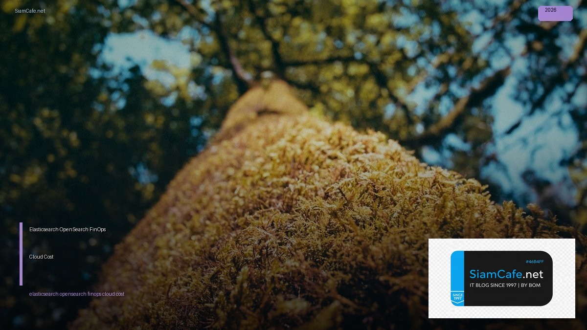 elasticsearch opensearch finops cloud cost