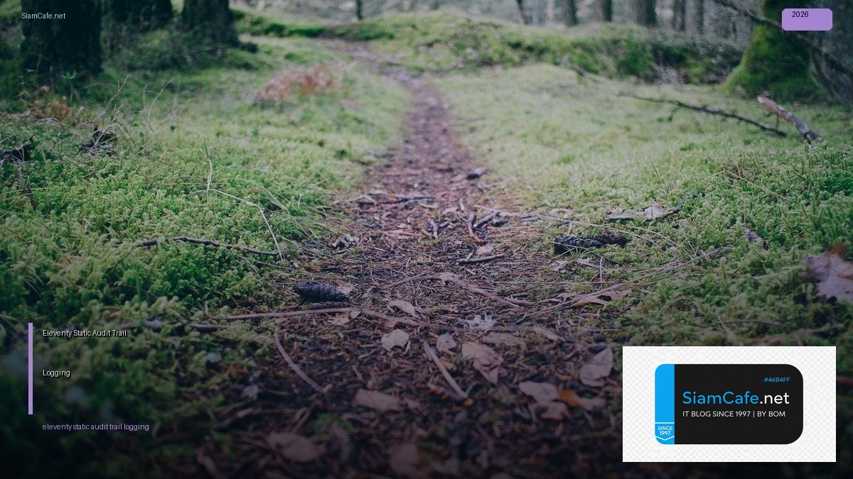Eleventy Static Audit Trail Logging — วิธีตั้งค่าและใช้งานจริงพร้อมตัวอย่าง