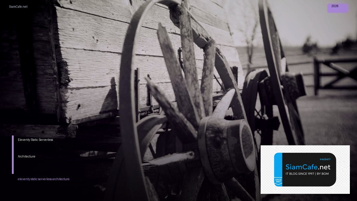 Eleventy Static Serverless Architecture — คู่มือฉบับสมบูรณ์ 2026 | SiamCafe Blog