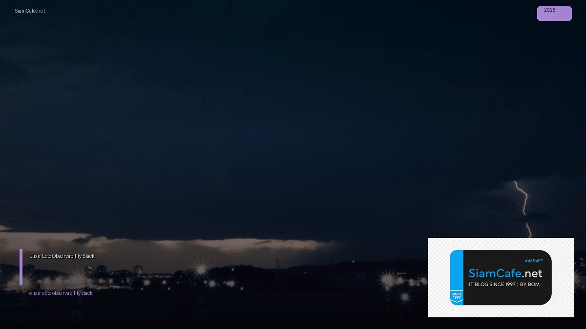 elixir ecto observability stack