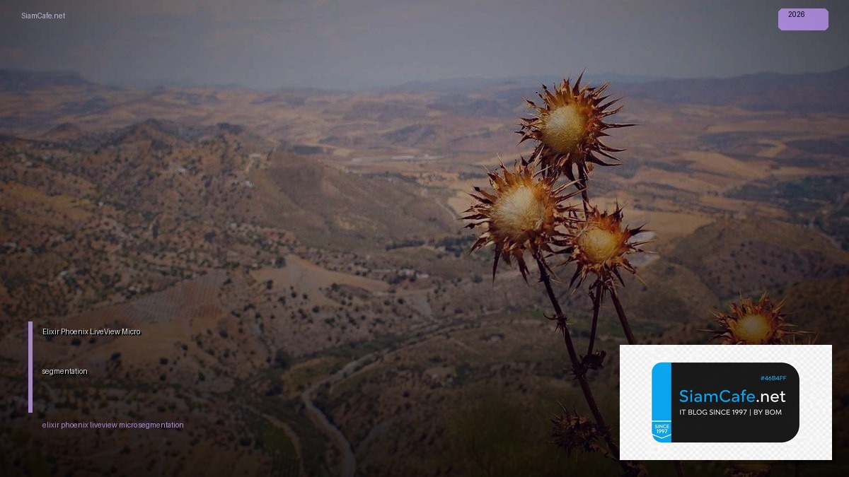 Elixir Phoenix LiveView Micro-segmentation | SiamCafe Blog