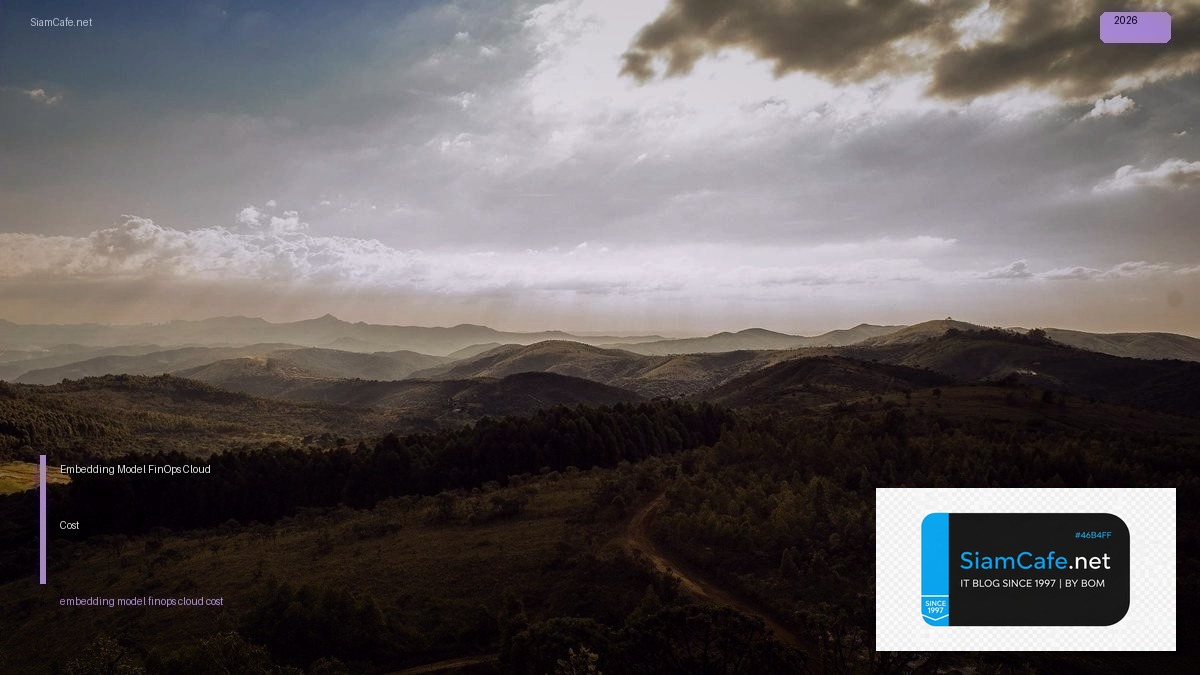 embedding model finops cloud cost