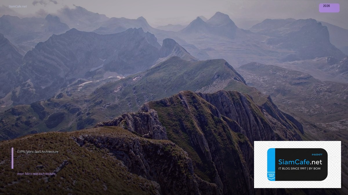 evpn fabric saas architecture