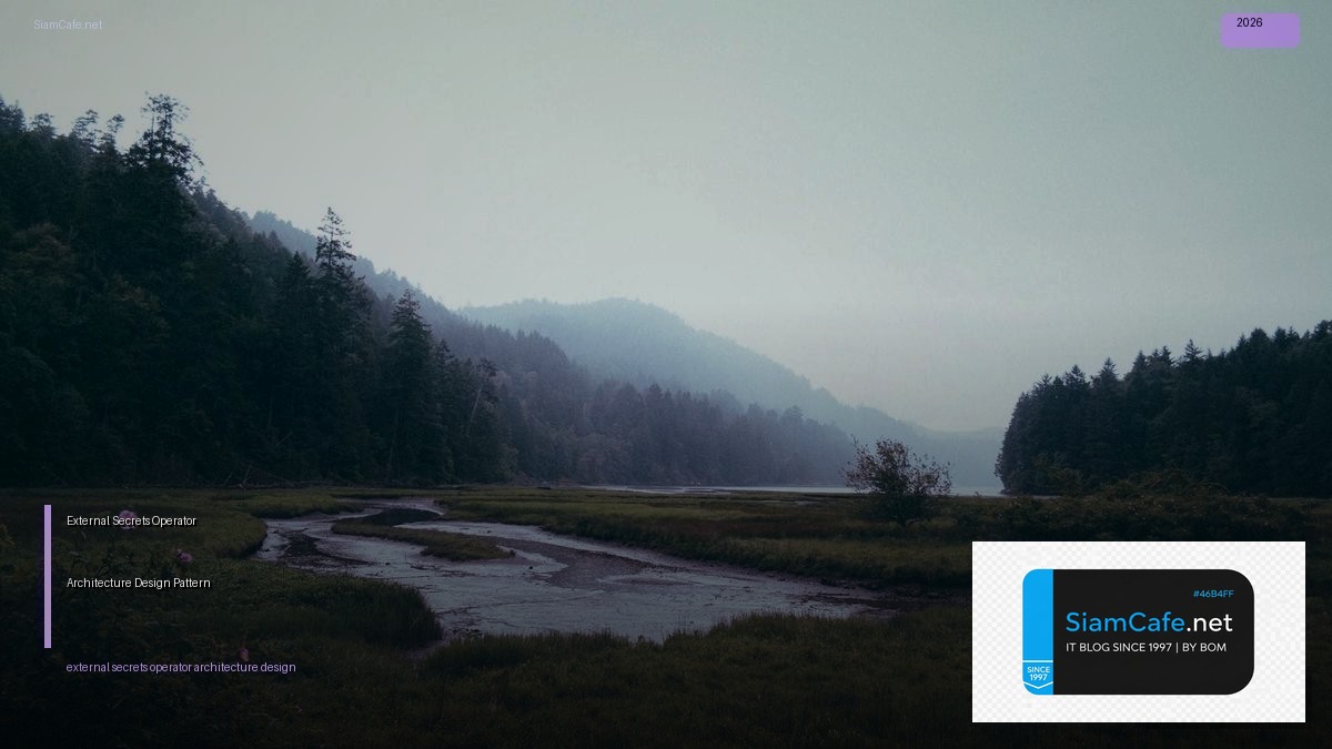 external secrets operator architecture design pattern