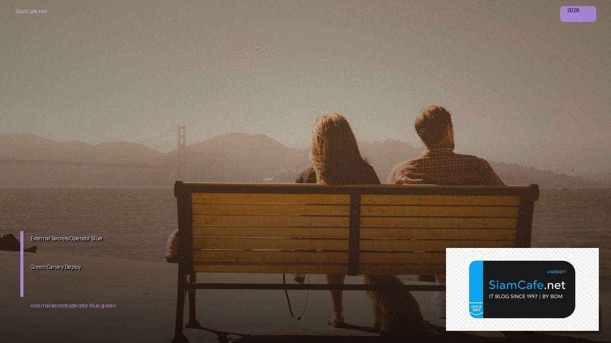 external secrets operator blue green canary deploy