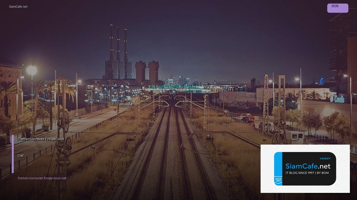 fivetran connector finops cloud cost