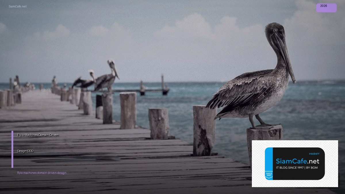 Fly.io Machines Domain Driven Design DDD — คู่มือฉบับสมบูรณ์ 2026 | SiamCafe Blog