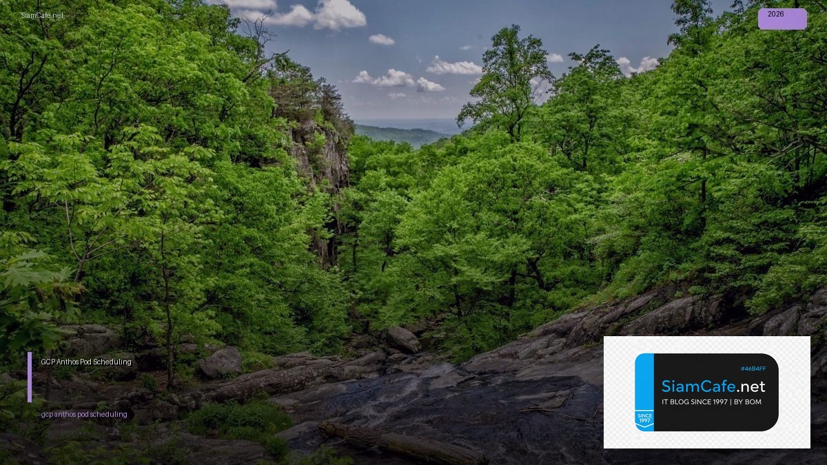 GCP Anthos Pod Scheduling — คู่มือฉบับสมบูรณ์ 2026 | SiamCafe Blog