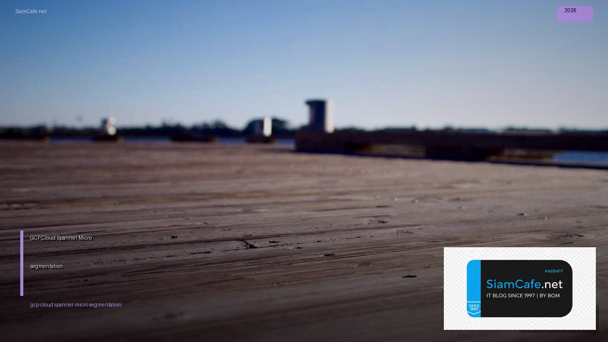 gcp cloud spanner micro segmentation