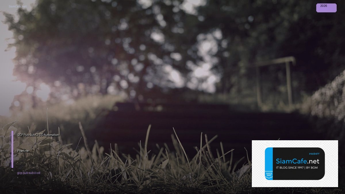 gcp pub sub ci cd automation pipeline