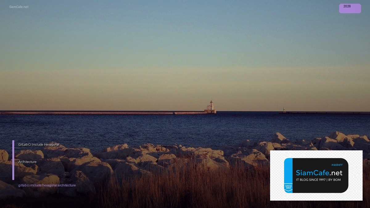 gitlab ci include hexagonal architecture