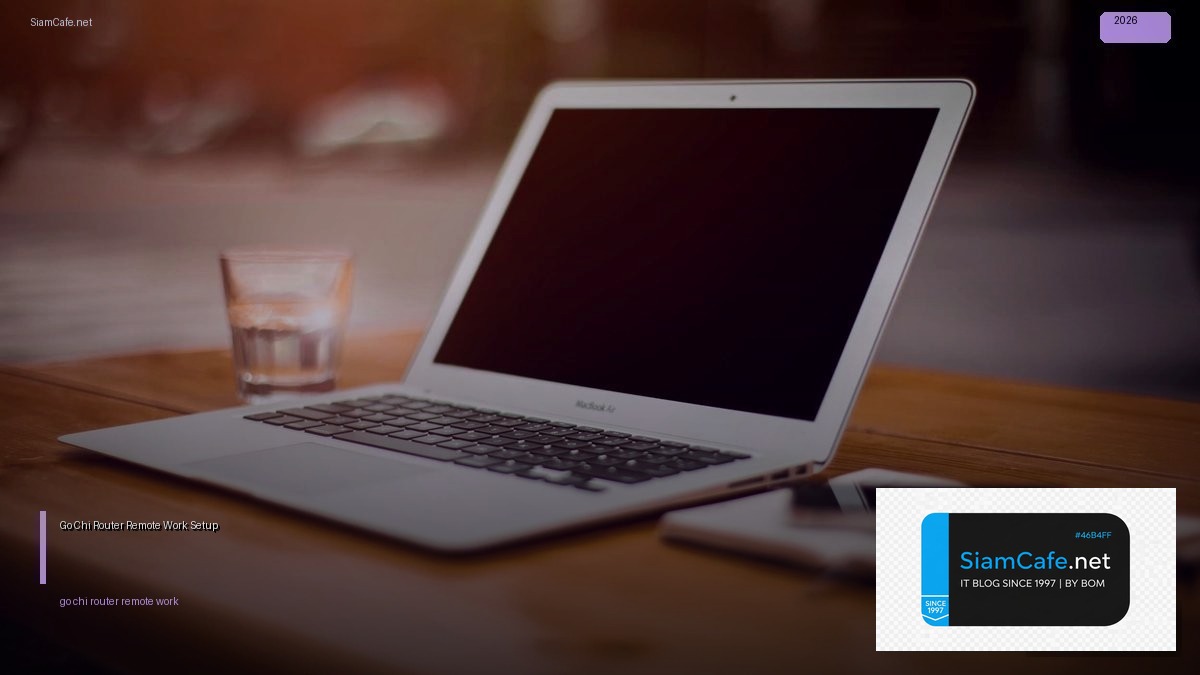 go chi router remote work setup