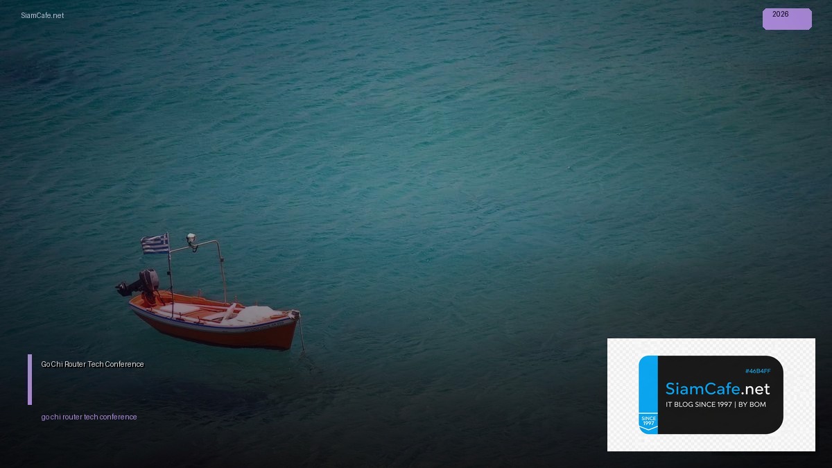 go chi router tech conference 2026