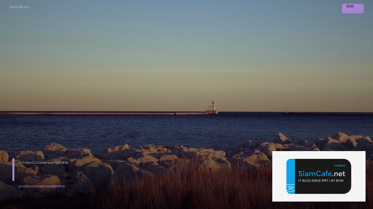 go cobra cli consensus algorithm