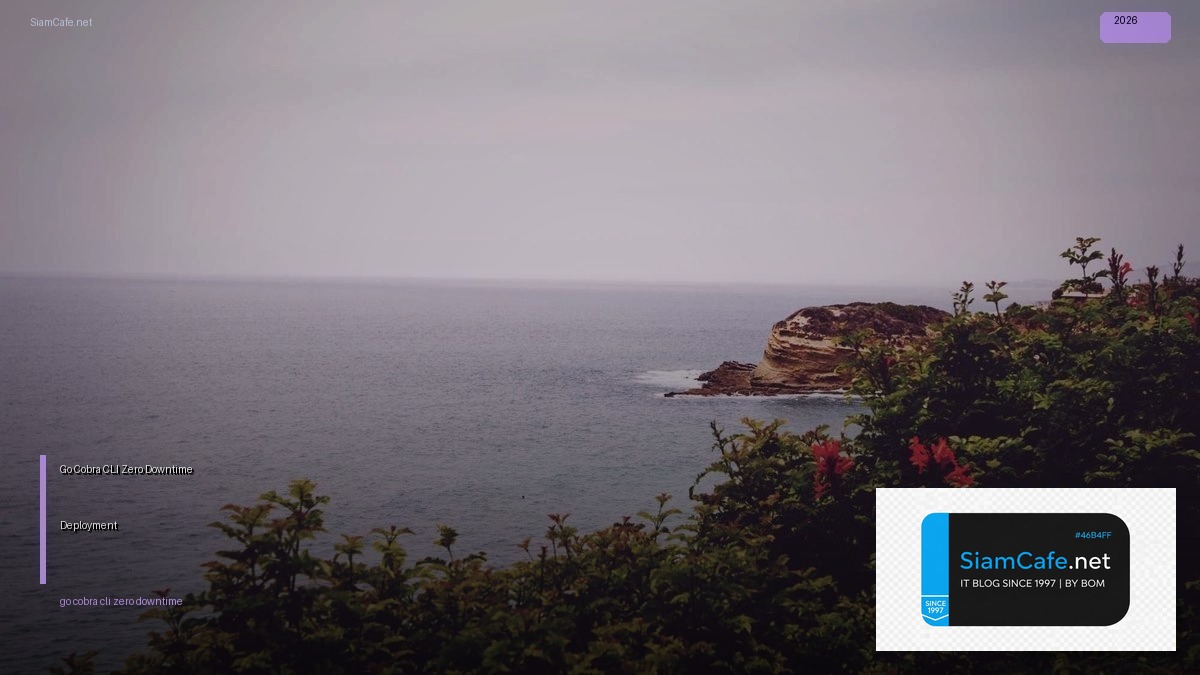 go cobra cli zero downtime deployment