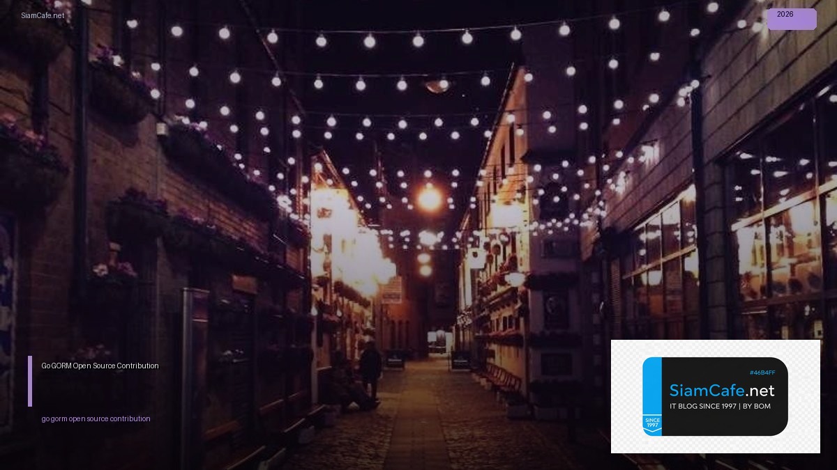 go gorm open source contribution